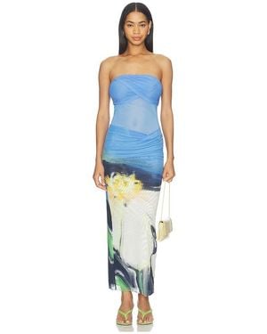 significant other eleni embroidered cotton maxi dress Significant Other Eleni Maxi Dress main image 1