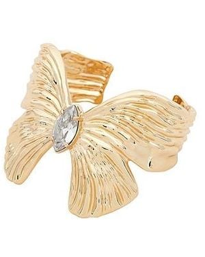 Ettika Fluttering Glow Cuff Bracelet - White
