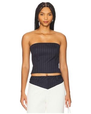 SER.O.YA Bridgette Bustier Top - Blue