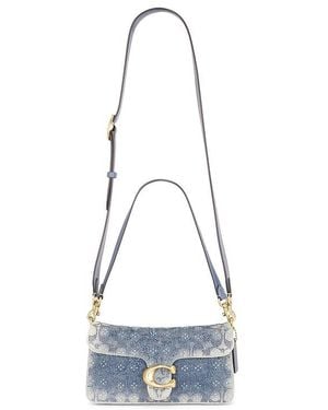 COACH Soft Crystal Signature Tabby Bag 26 - Blue