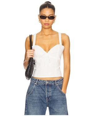 MORE TO COME Chloe トップ - ブルー
