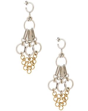 Isabel Marant Awar Long Earrings - Metallic