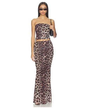 superdown Gisela Maxi Skirt Set - Multicolor