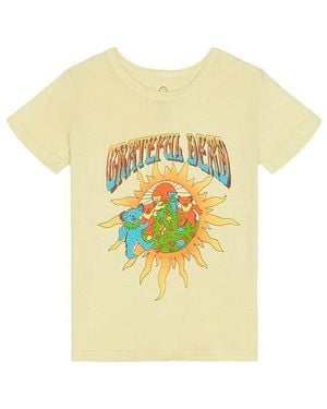 Junk Food Grateful Dead Sun And Bears Tシャツ - イエロー