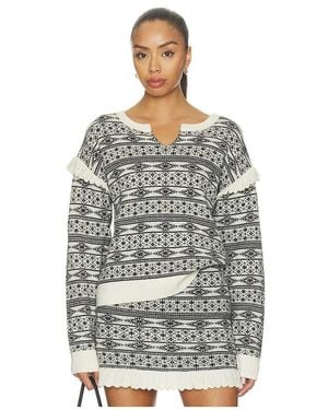 THE GARMENT Faroe Island Knit Sweater - Gray