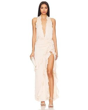 Nbd Celenia Maxi Dress - Natural