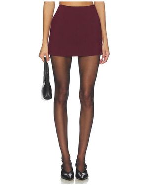 ALL THE WAYS Mamie Mini Skirt - Red