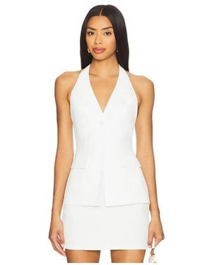 ALL THE WAYS Natalyna Vest - White