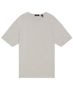 Theory Camiseta En Color Gris Talla (También En M, Xl/1X, Xxl/2X) - Blanco
