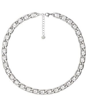 Mazin Jewels Chain Link Necklace - Metallic