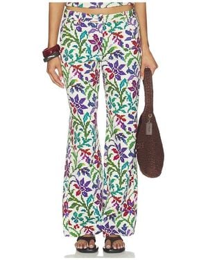 Siedres Roux Pant - White