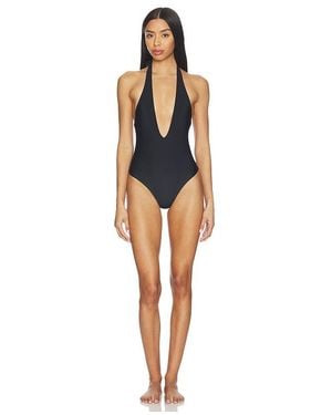superdown Bay Halter One Piece - Black