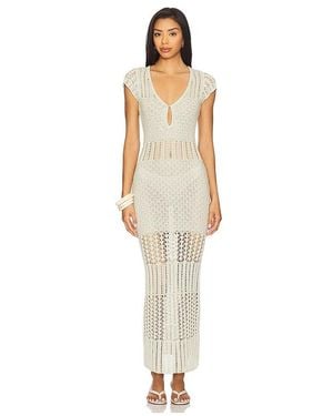 Stone Cold Fox X Revolve Helana Midi Dress - White