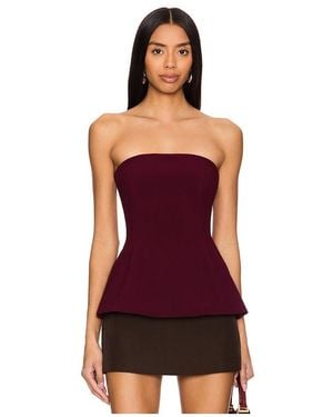 Nookie Caroline Strapless Top - Red