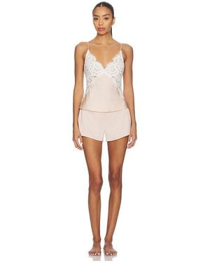 Homebodii Peyton Cami Set - White