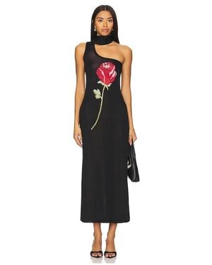 Kitri Chloe One Shoulder Dress - Black