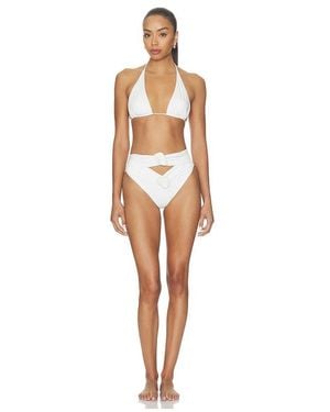 Maygel Coronel Pica Bikini Set - White