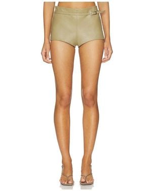 retroféte Marseille Leather Short - Multicolor