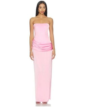Amanda Uprichard X Revolve Rue Gown - Pink
