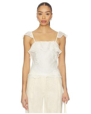 Bardot Lisette Frill Detail Cami - Natural