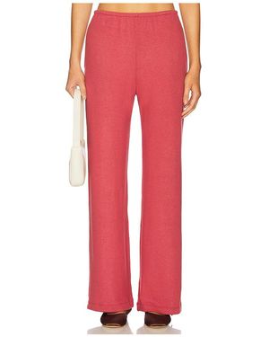 Leset Weite Hose Lauren - Rot