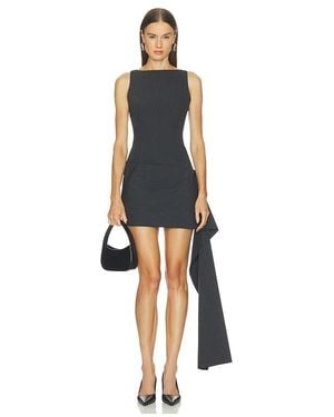 L'academie Astor Mini Dress - Black