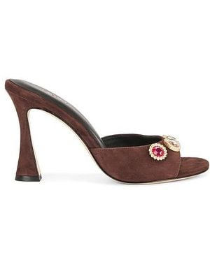 L'Agence Pantolette Avery Iv - Braun