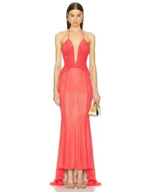 Michael Costello X Revolve Sunset Gown - Red