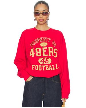 Junk Food Sudadera 49Ers En Color Rojo Talla (También En Xs)
