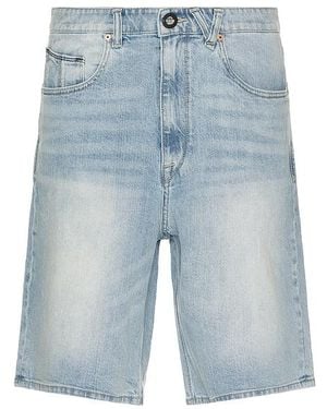 Volcom Billow Denim Shorts - Blue