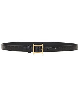Helsa Logo Mini Waist Belt - Black