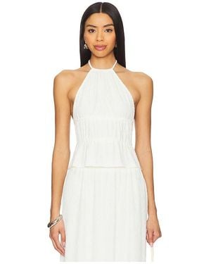 MORE TO COME Malina Top - White