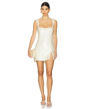 Lovers + Friends Delphine Mini Dress - White