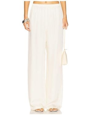 Enza Costa Fluid Pant - White