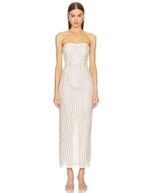 Michael Costello X Revolve Opal Midi Dress - White