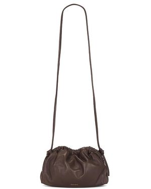 Mansur Gavriel Mini Cloud Clutch - Brown