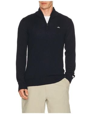 J.Lindeberg Kian Knitted Sweater - Blau
