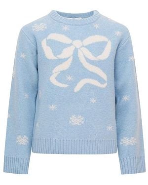 LoveShackFancy Pullover & Sweatshirts Mintley - Blau
