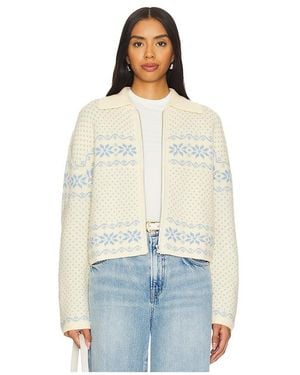 Tularosa Kerra Fairisle Jacket - Natural