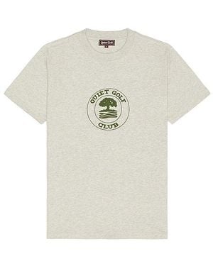 Quiet Golf Quiet Oak Tee - White