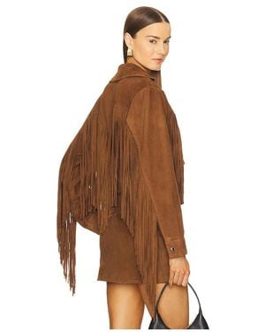 retroféte Vonda Suede Jacket - Brown
