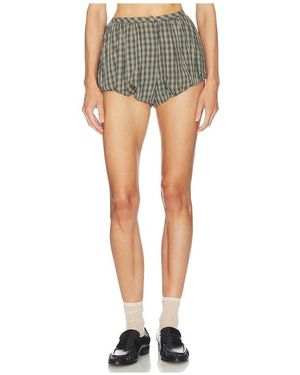 Helsa Novelty Puff Shorts - Multicolor