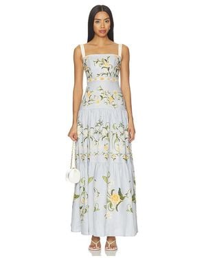 Agua Bendita Lima Valle Dress - White