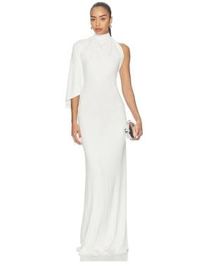 Diana Milkanova Studio One Shoulder Dress - White