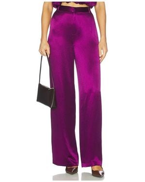 NonChalant Label Esme Pant - Purple