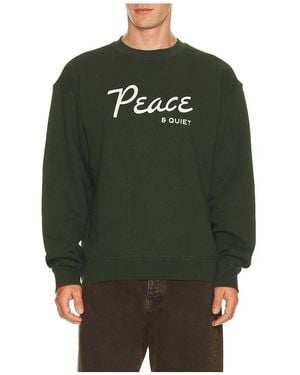 Museum of Peace & Quiet Diner Crewneck - Green