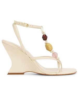 SCHUTZ SHOES X Revolve Amber Sandal - White
