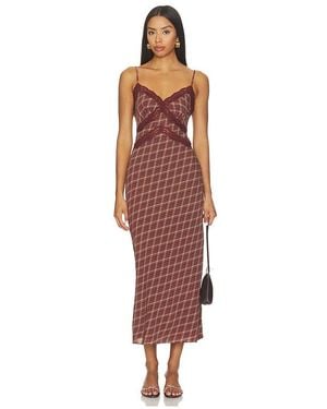 Astr Carin Dress - Red