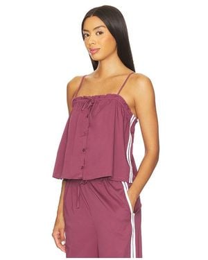 WeWoreWhat Button Up Boxy Tank - パープル