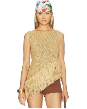 Simon Miller Beja Crochet Top - Natural